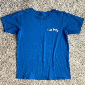 **SOLD**J Crew ciao baby tee, size XS.